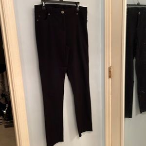 Ladies black dress pants.